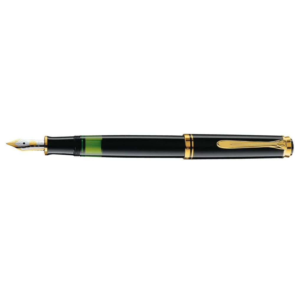 Pelikan Souverän 400 Plunger Fountain Pen M400 Black — Modern